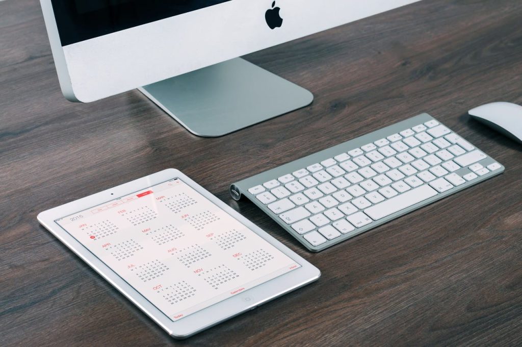 Participating in Etsy's Special Events A calendar app displayed on an iPad resting on a desk