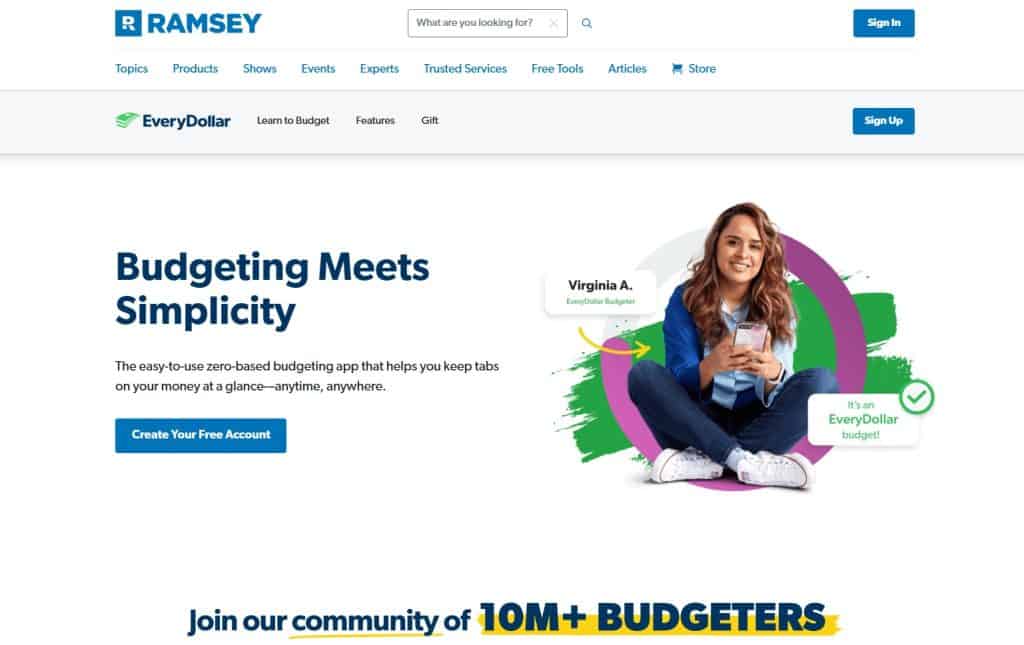 EveryDollar by Dave Ramsey