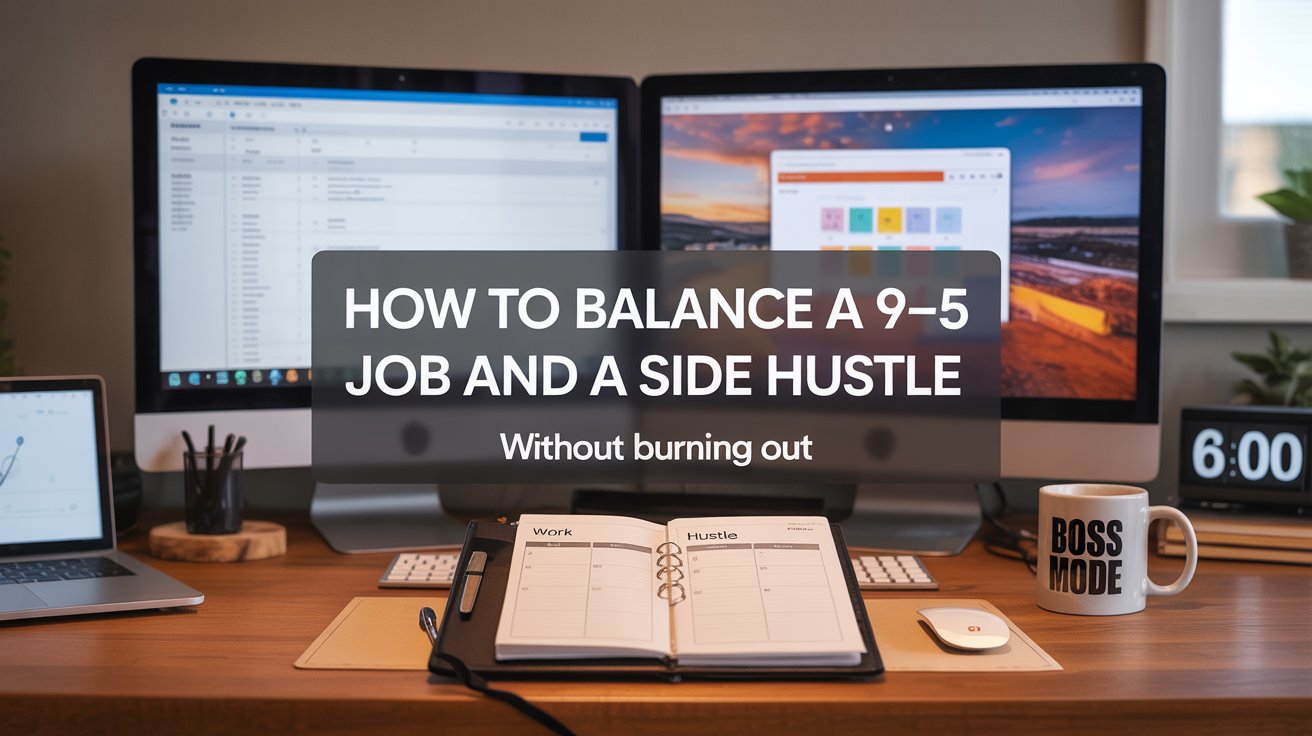 How to Balance a 9-5 Job and a Side Hustle Without Burning Out