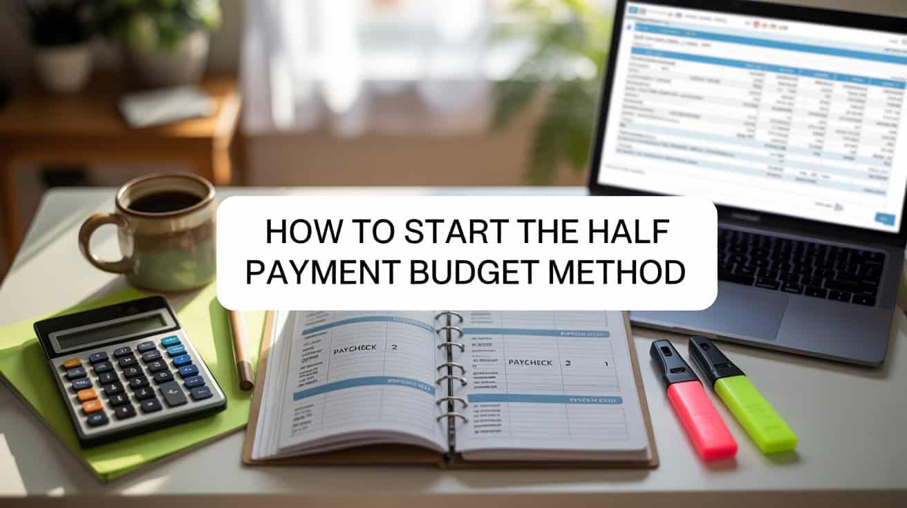 How to Start the Half Payment Budget Method