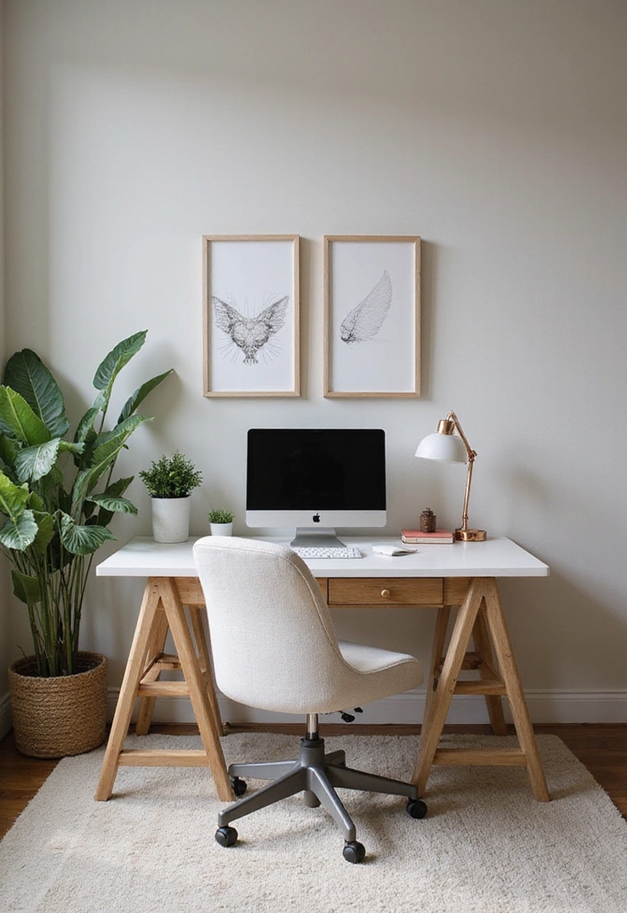 21 Stylish Feminine Home Office Ideas That Will Elevate Your Workday! - 12. Functional Furniture