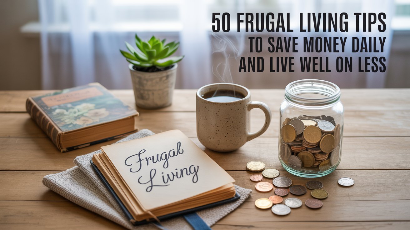 50 Frugal Living Tips to Save Money Daily and Live Well on Less