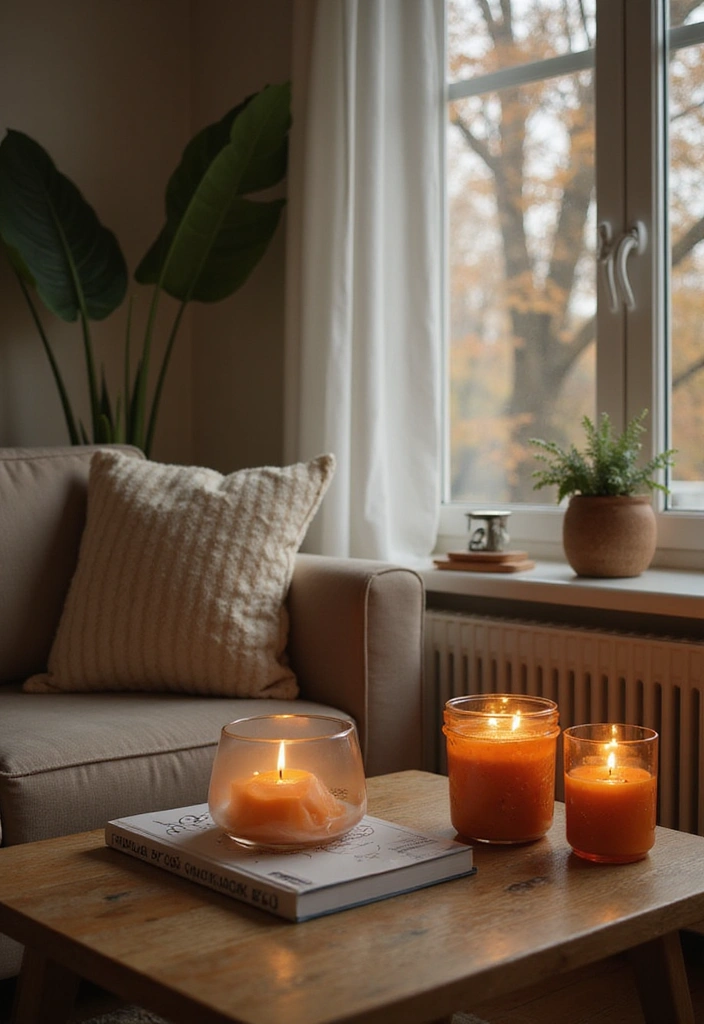 28 Cozy Living Room Office Combos That Make You Feel Right at Home! - 23. Find the Right Scents