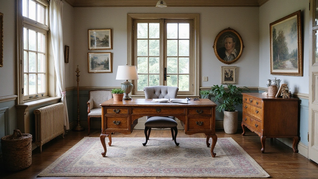 15 Chic & Charming Vintage Home Office Ideas for Your Workspace